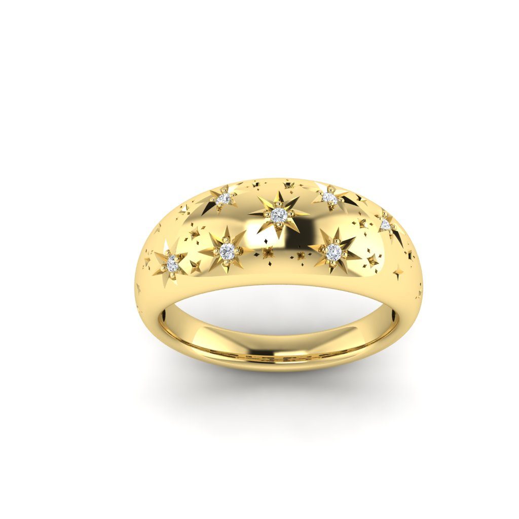 Ernest Jones Kleora Collection: Diamonds and electrum