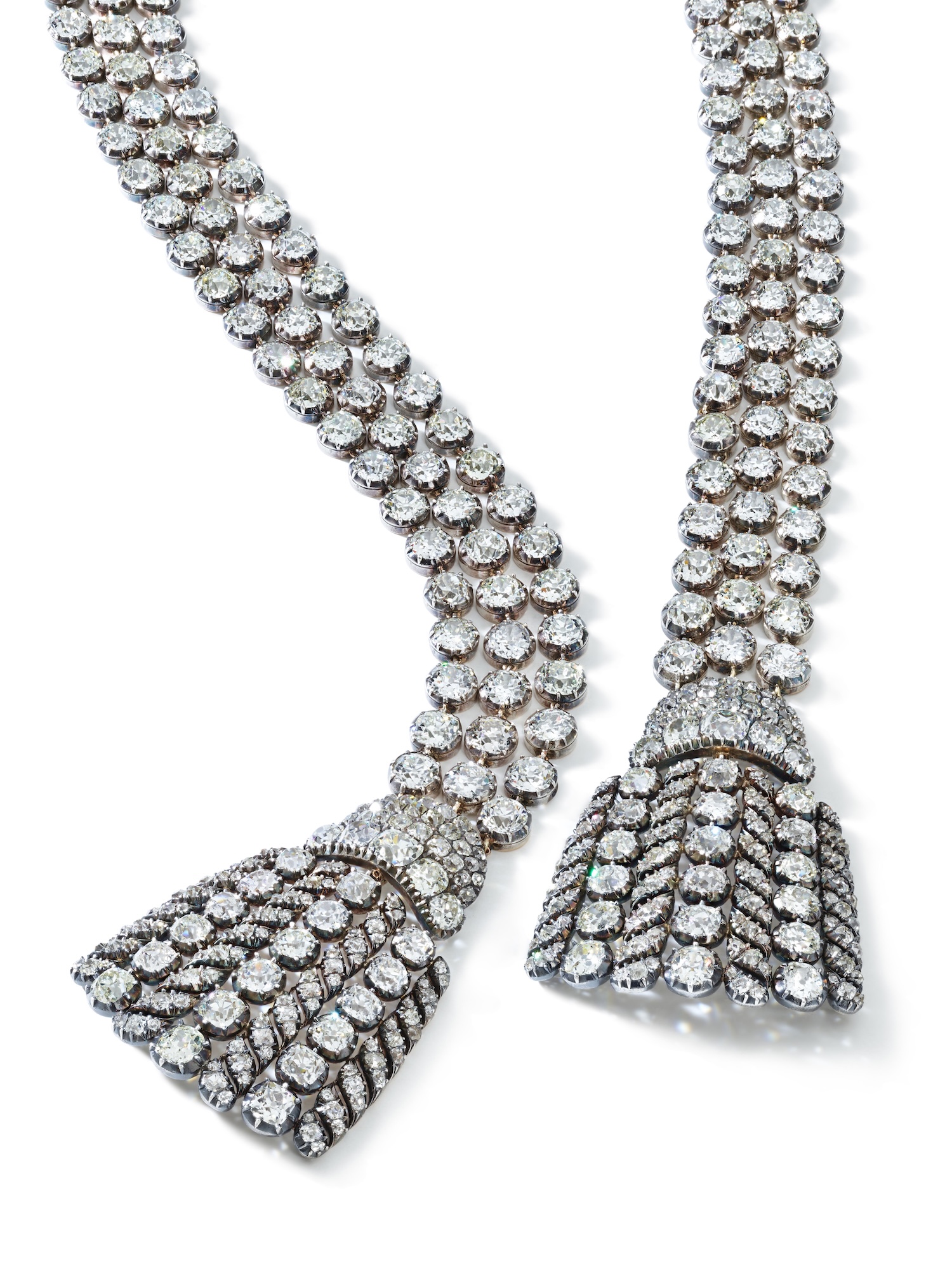 Marie Antoinette's Jewelry An 18th-century Georgian diamond necklace that sold at Sotheby’s for $4.8 million.