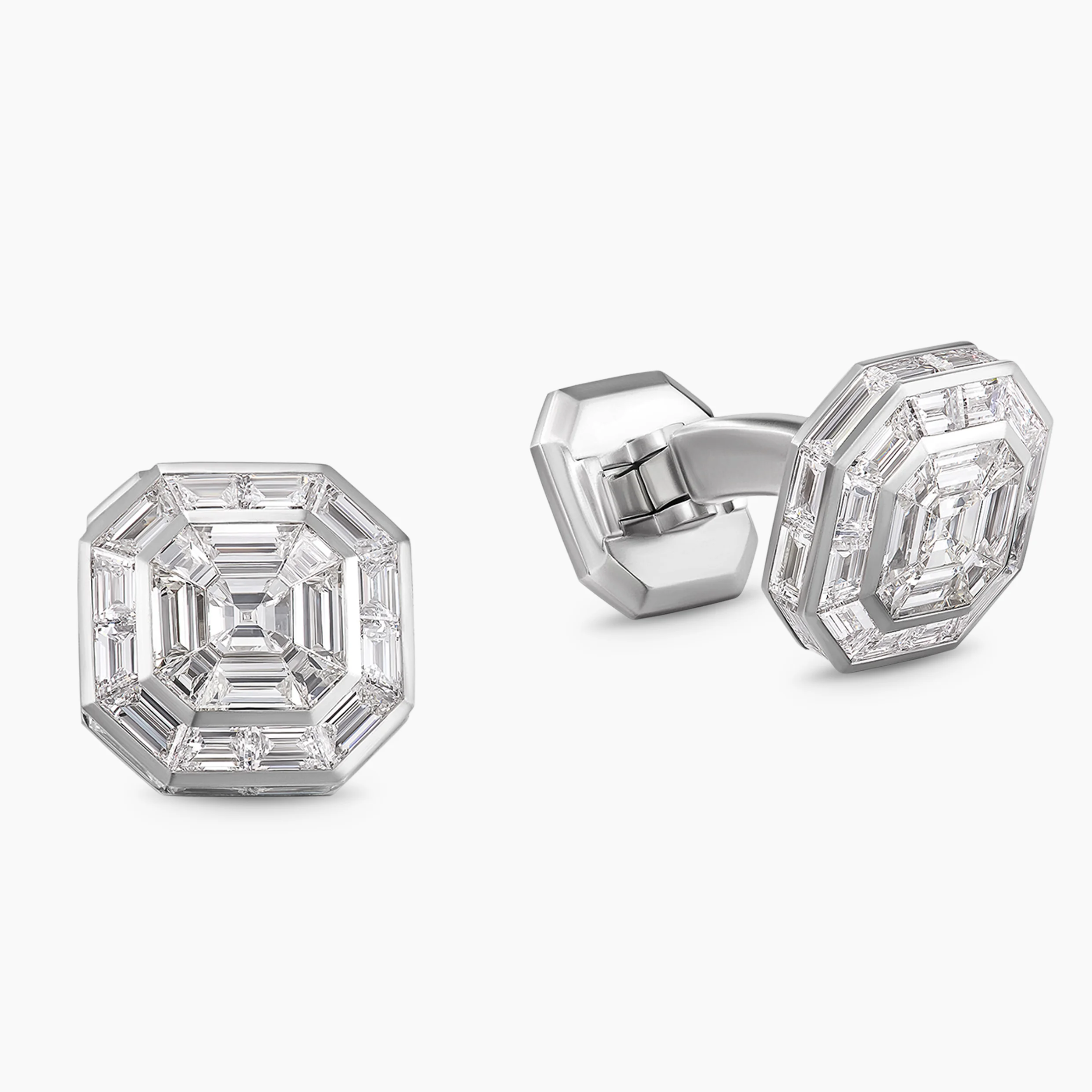 diamond cufflinks