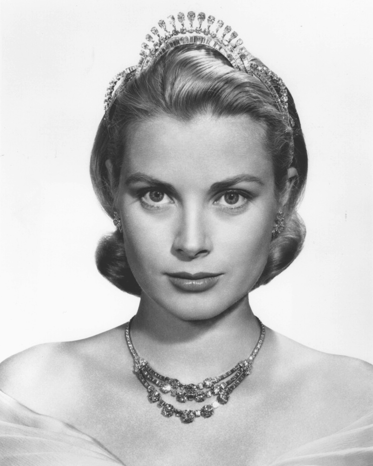 American movie star Grace Kelly retired from acting in 1956 to marry Rainier III, and become Princess of Monaco. (Photo by Sunset Boulevard/Corbis via Getty Images)
