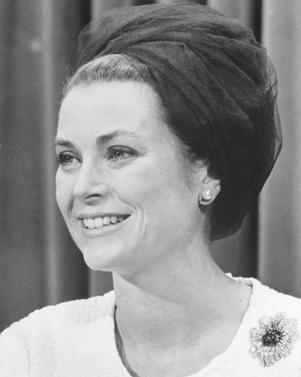 Princess Grace of Monaco at the National Press building during a visit to Canada in 1967. (Getty Images)