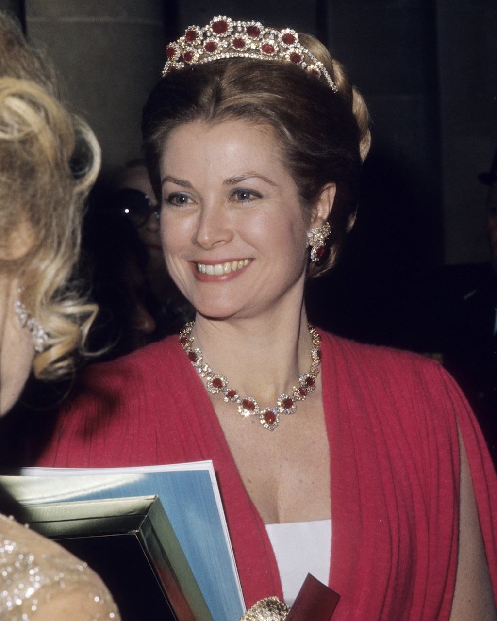 Princess Grace at Versailles Palace Ball in France November 9th 1973. (Getty Images)
