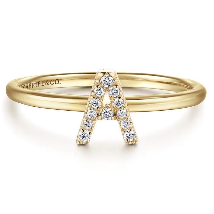 Personalization at Your Fingertips: Discover the Diamond Initial Ring