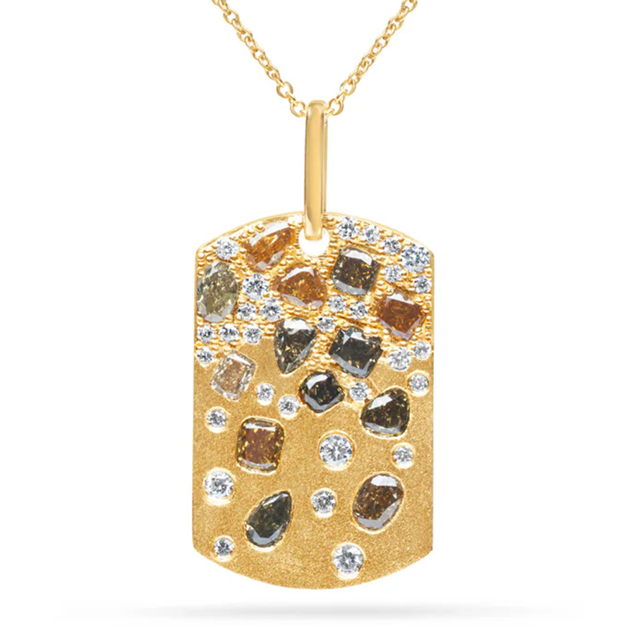 diamond dog tag