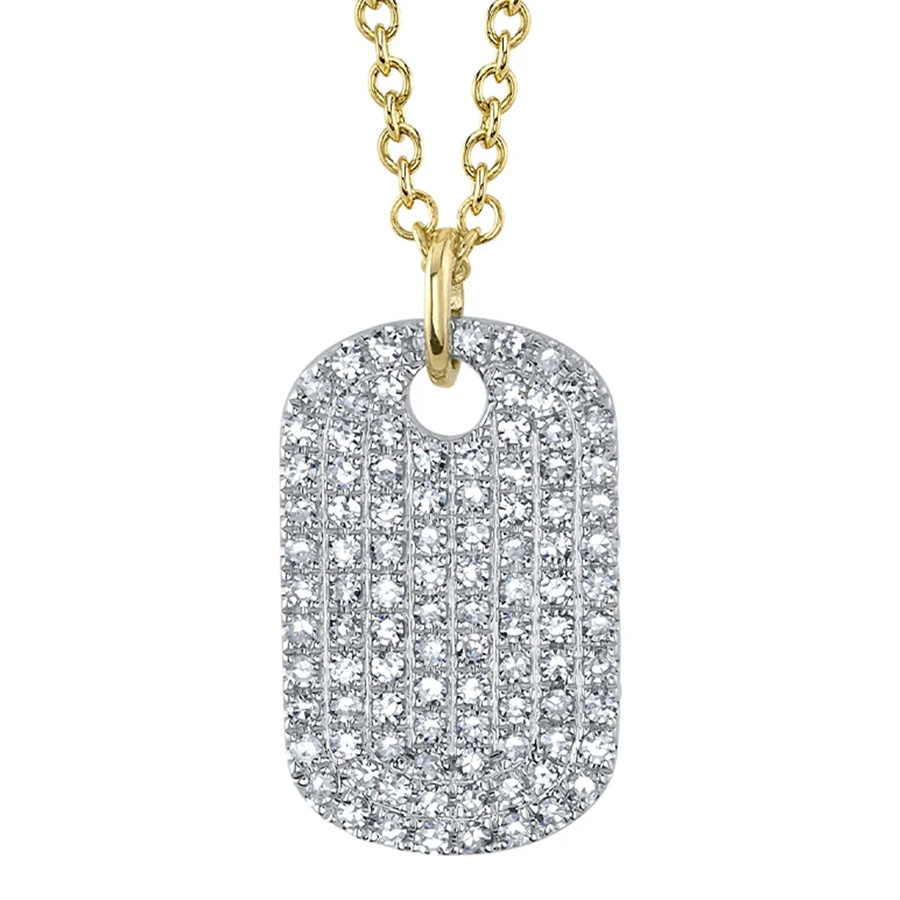 diamond dog tag