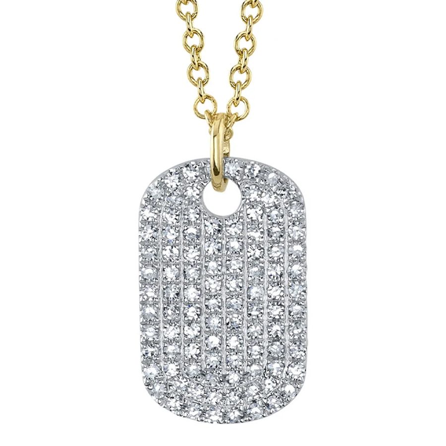 diamond dog tag