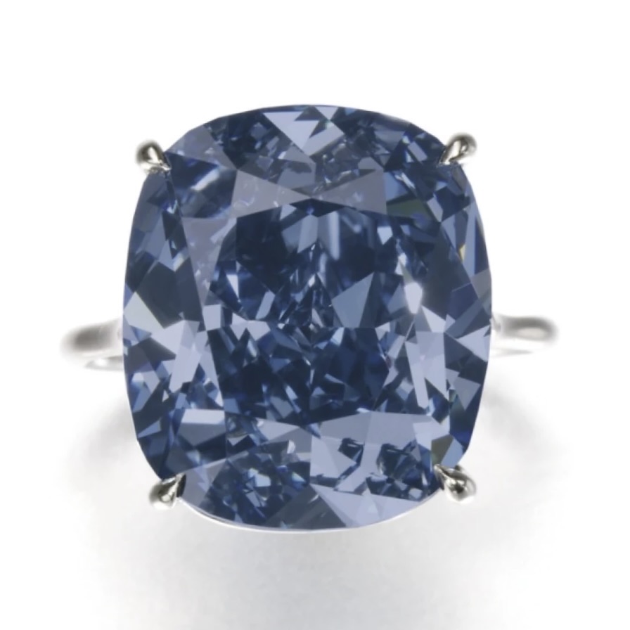 A Collector’s Dream: Blue Moon of Josephine Diamond 3 Blue Moon of Josephine (Sotheby's)