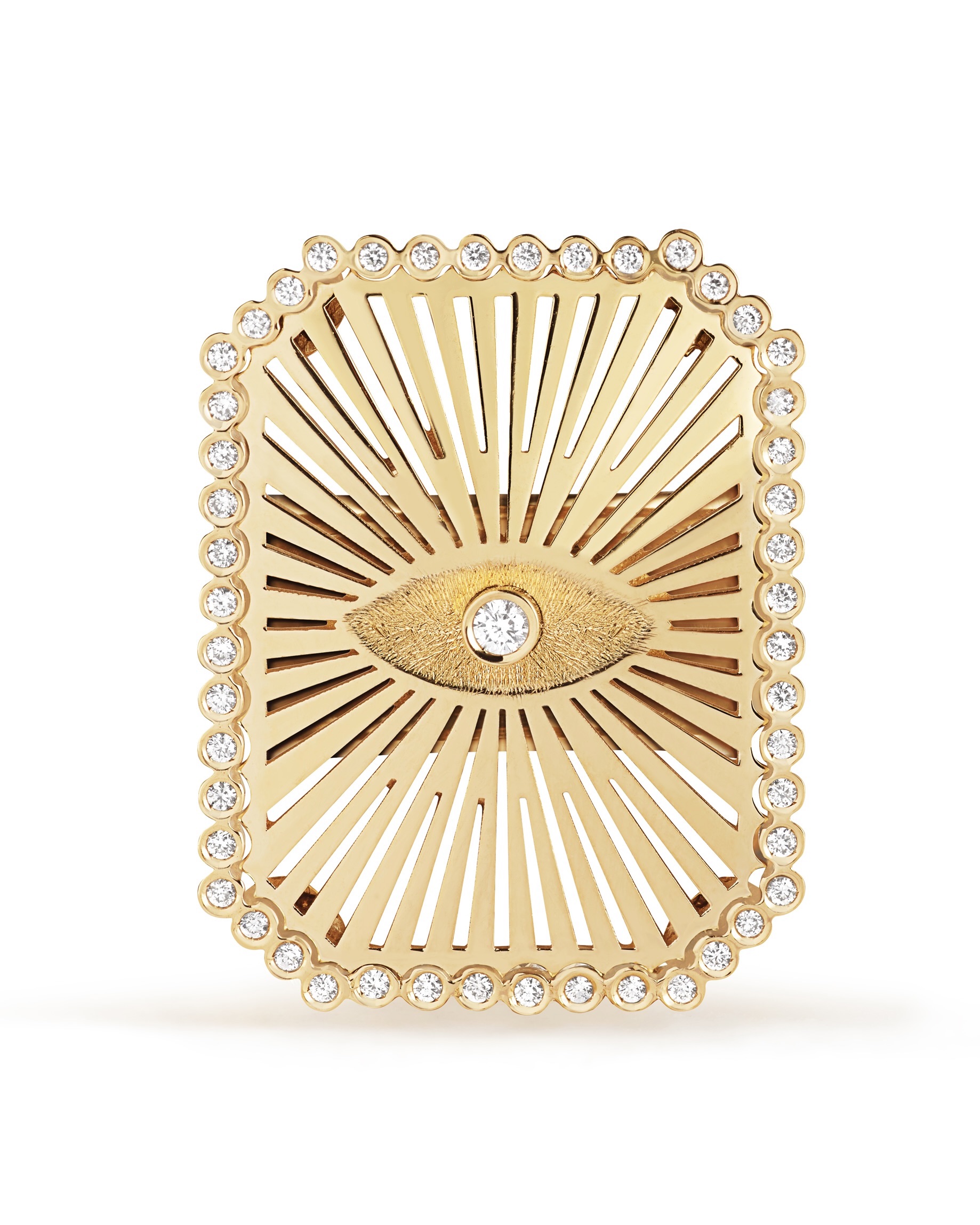 Rihanna Street Style Marie Lichtenberg Eye Scap Ring, $16,940, marielichtenberg.com