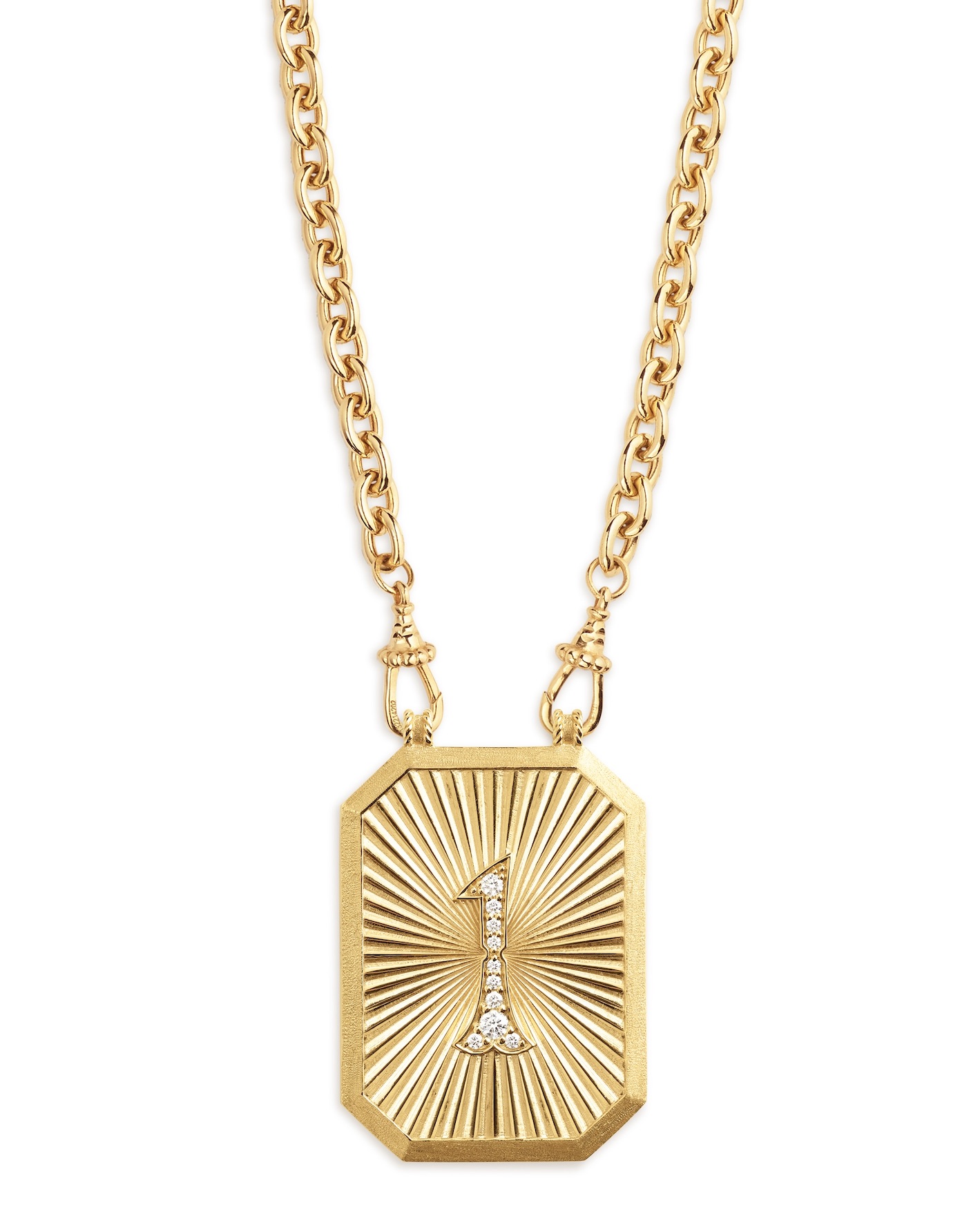 Rihanna Street Style Marie Lichtenberg Eye Scapular Necklace, Price Upon Request, marielichtenberg.com