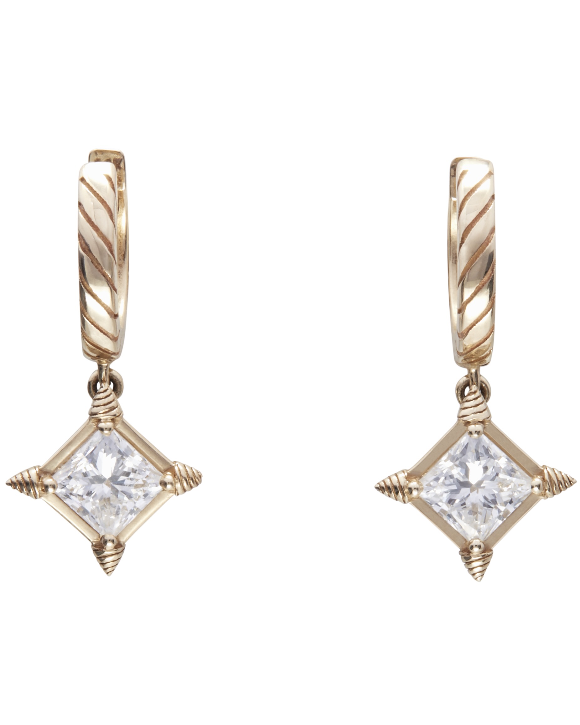House of Harlow Diamond Shaker Earrings from the Nova Collection. (Courtesy of House of Harlow)