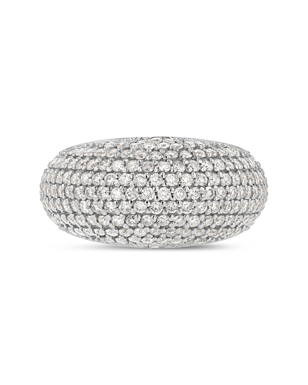 pave diamonds Grace Lee diamond dome ring