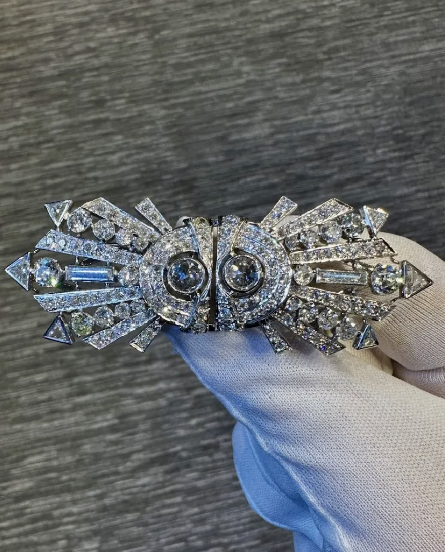 diamond brooches