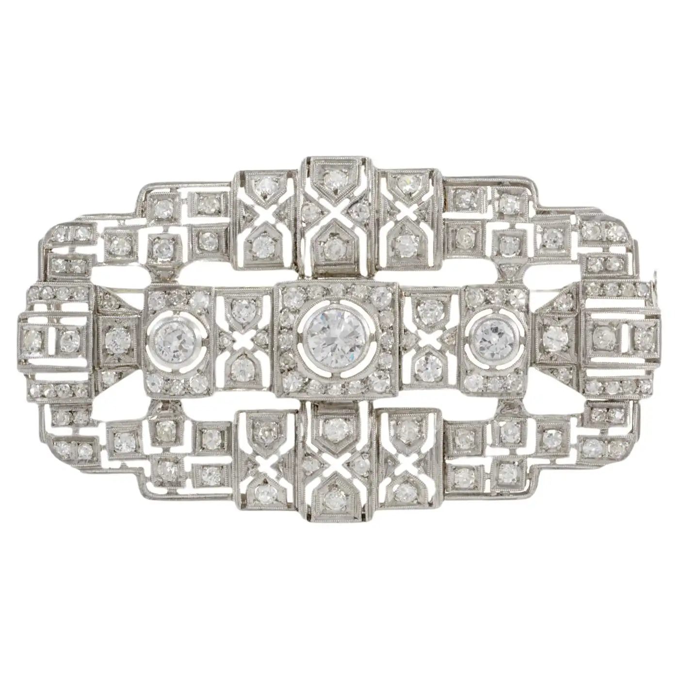 diamond brooches
