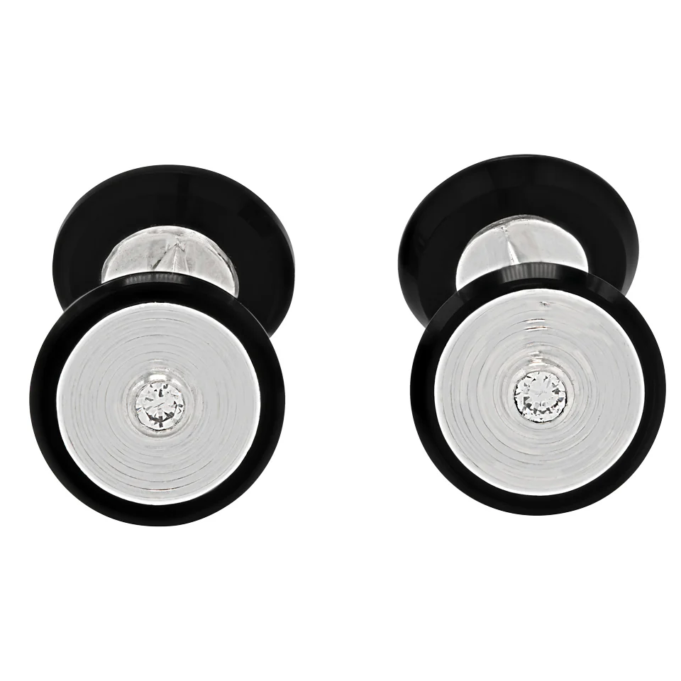diamond cufflinks