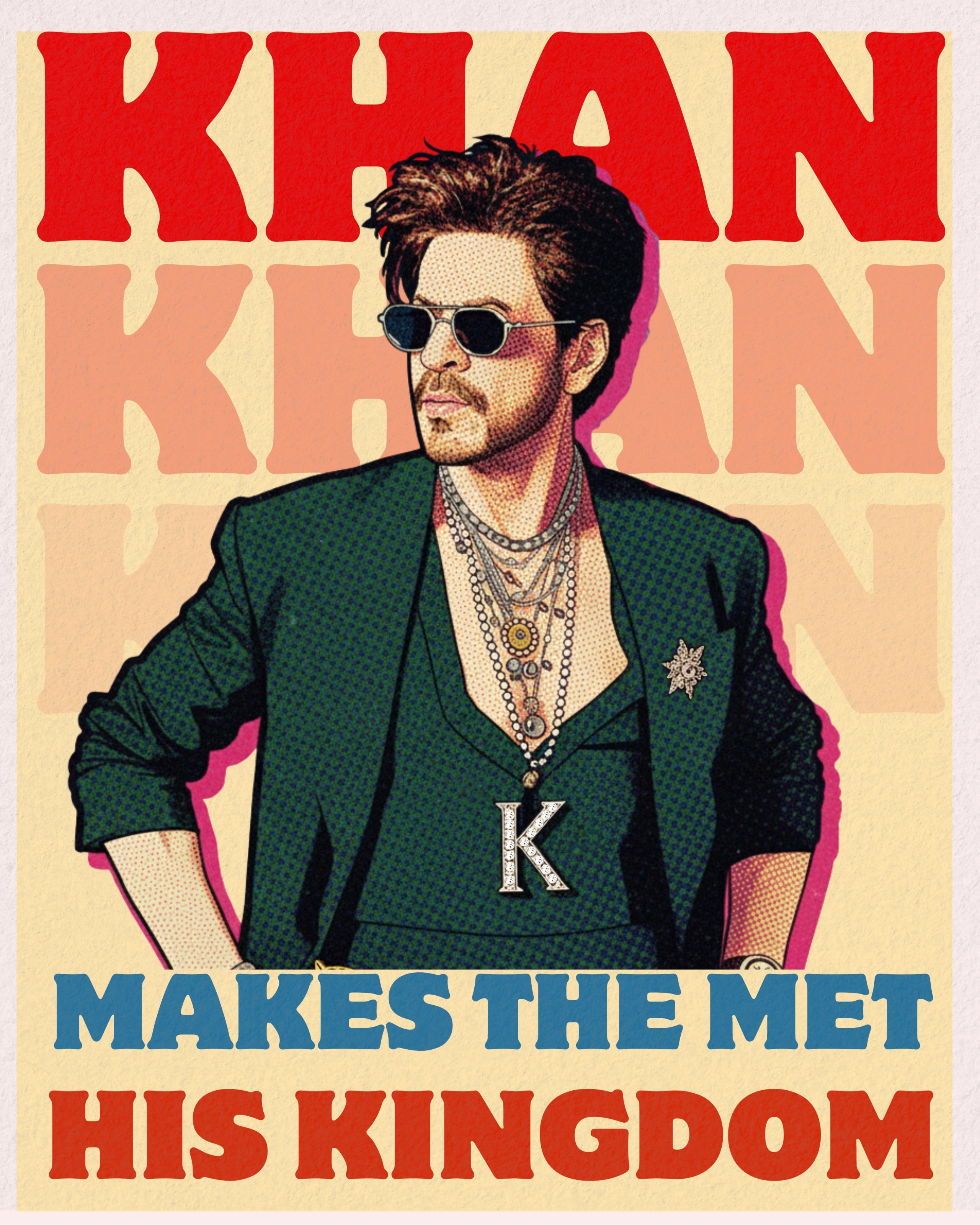 Shah Rukh Khan in diamonds at Met Gala