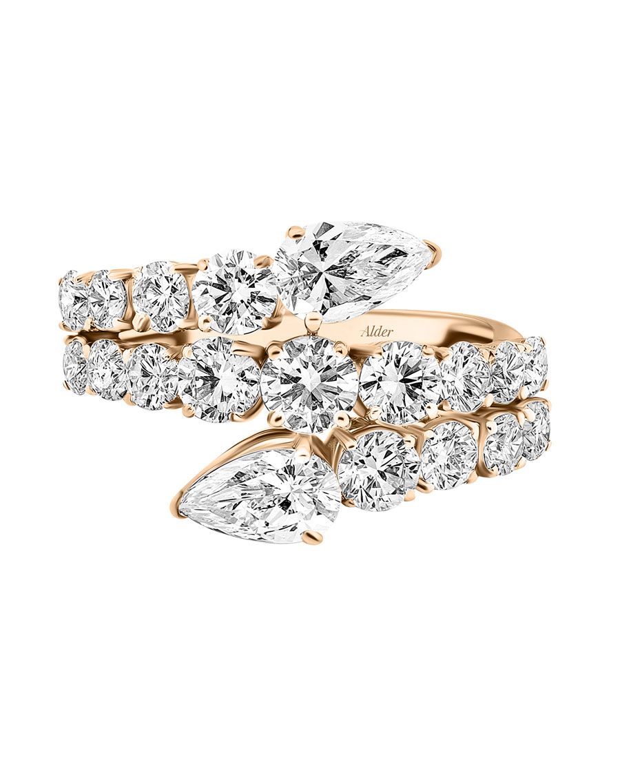 Alder Fine Jewellery Amara Diamond Bypass Ring