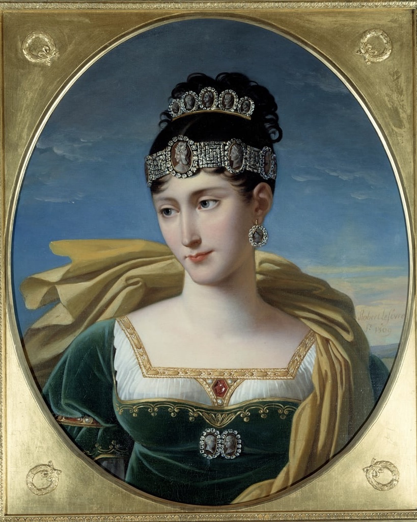 Pauline Bonaparte, princesse Borghèse, duchesse de Guastalla (1780-1825) by Robert Lefèvre is kept at Musée et Domaine National de Versailles et de Trianon, Versailles, France. (Wikimedia Commons/Public Domain)