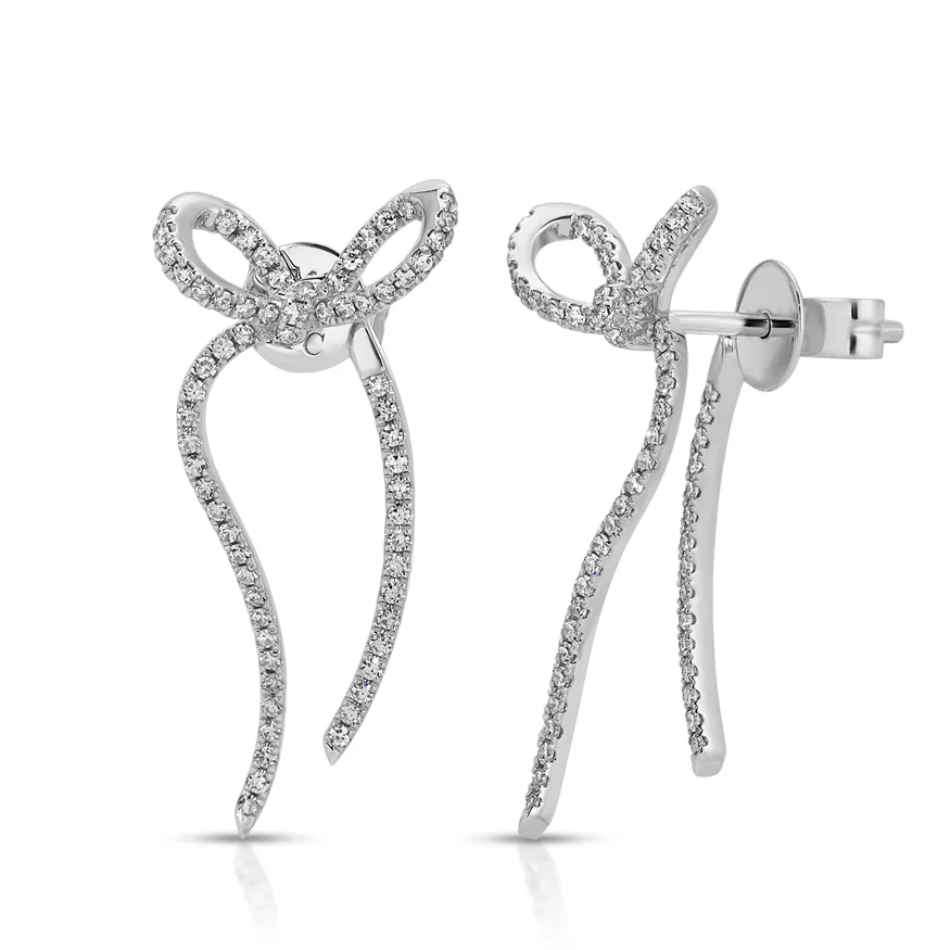 Dainty Diamond Bows Are the Perfect Holiday Accessory 18 diamond bows