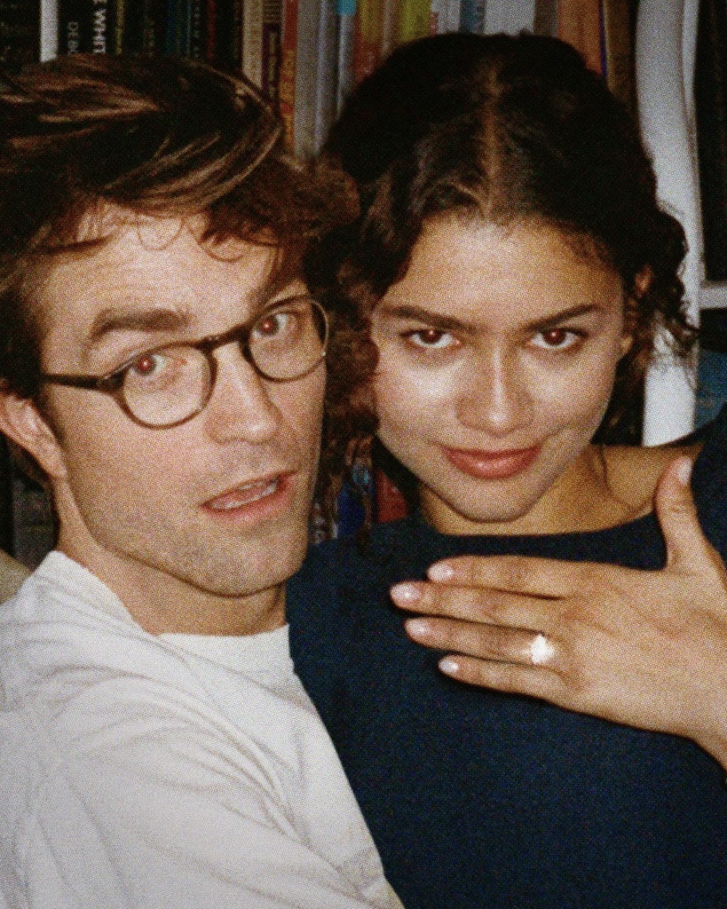 Engagement Rings in Movies Robert Pattinson and Zendaya star in The Drama, 2026. (Courtesy of A24)