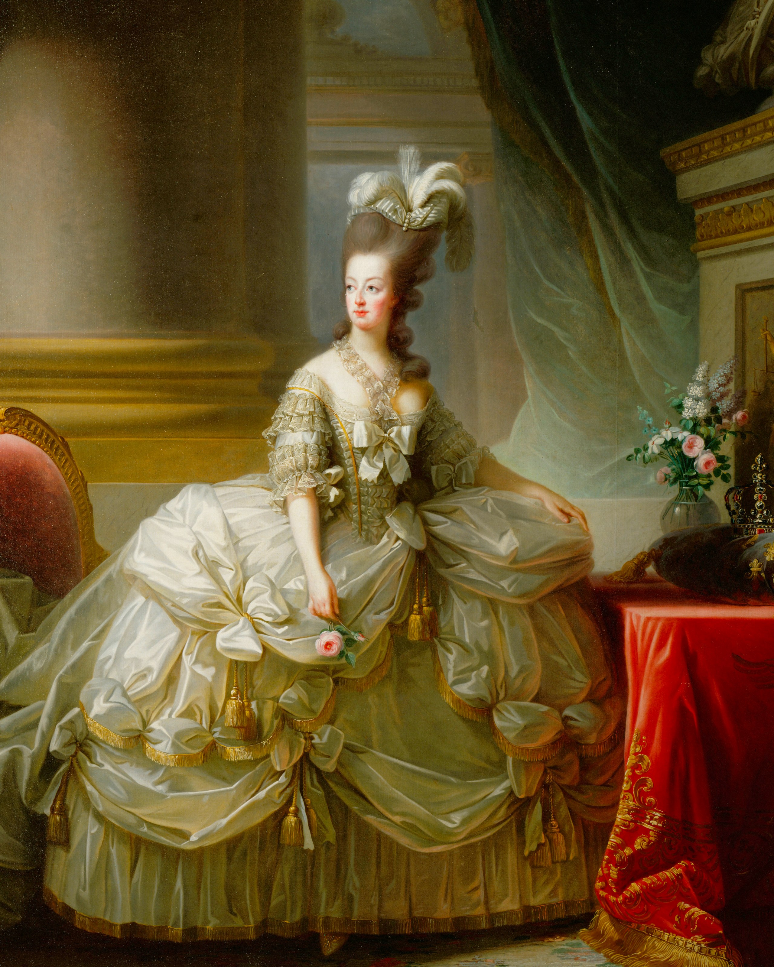 Step Inside the Glittering World of Marie Antoinette Style and the Jewels That Define It 4 Portrait of Marie Antoinette