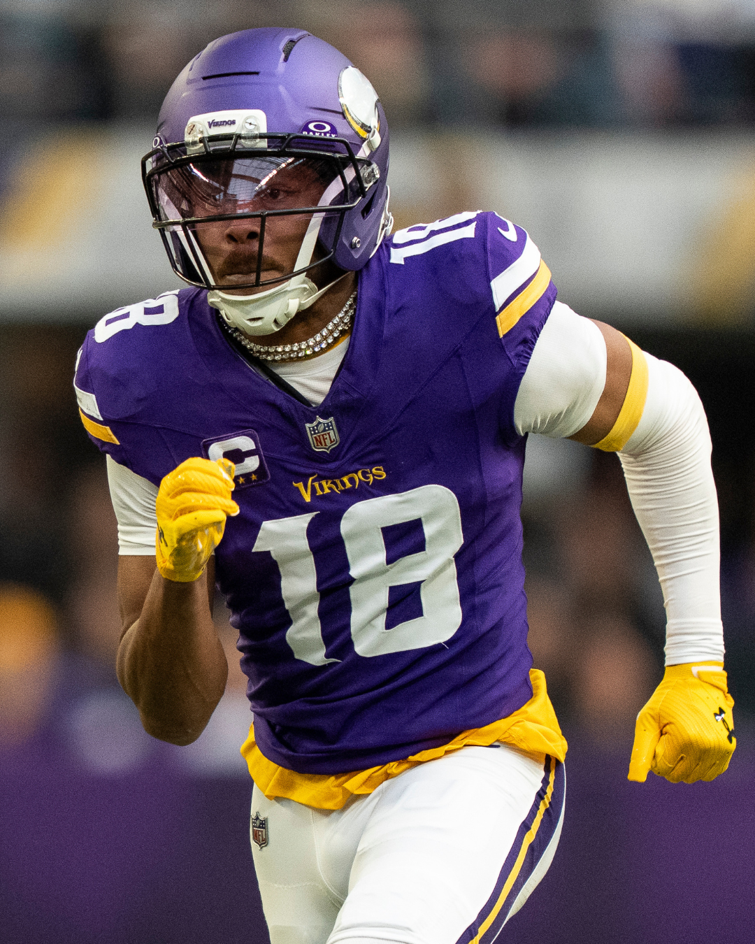 A Year in Diamonds: The Best Jewelry Moments of 2025 37 Justin Jefferson