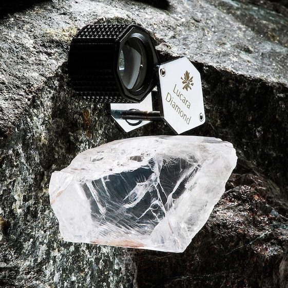 Diamond Discoveries: 813-carat Consellation Diamond Discovery in Botswana in 2015.