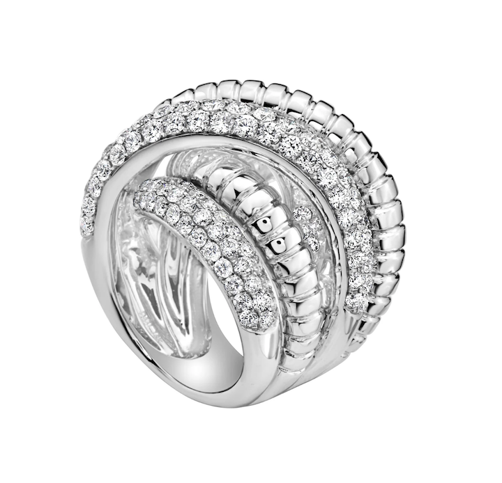 Lionheart Lex Diamond Rope Cocktail Ring