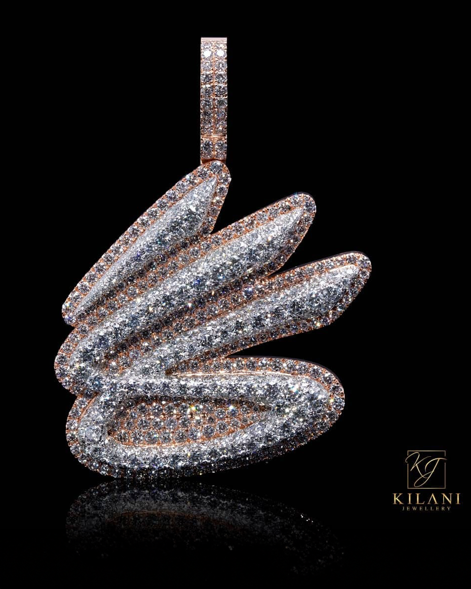 Steph Curry diamond pendant from Kilani Jewellery (Courtesy of Kilani Jewellery)