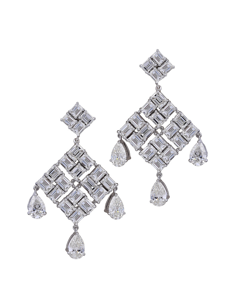 Solitaire Diamond Earrings