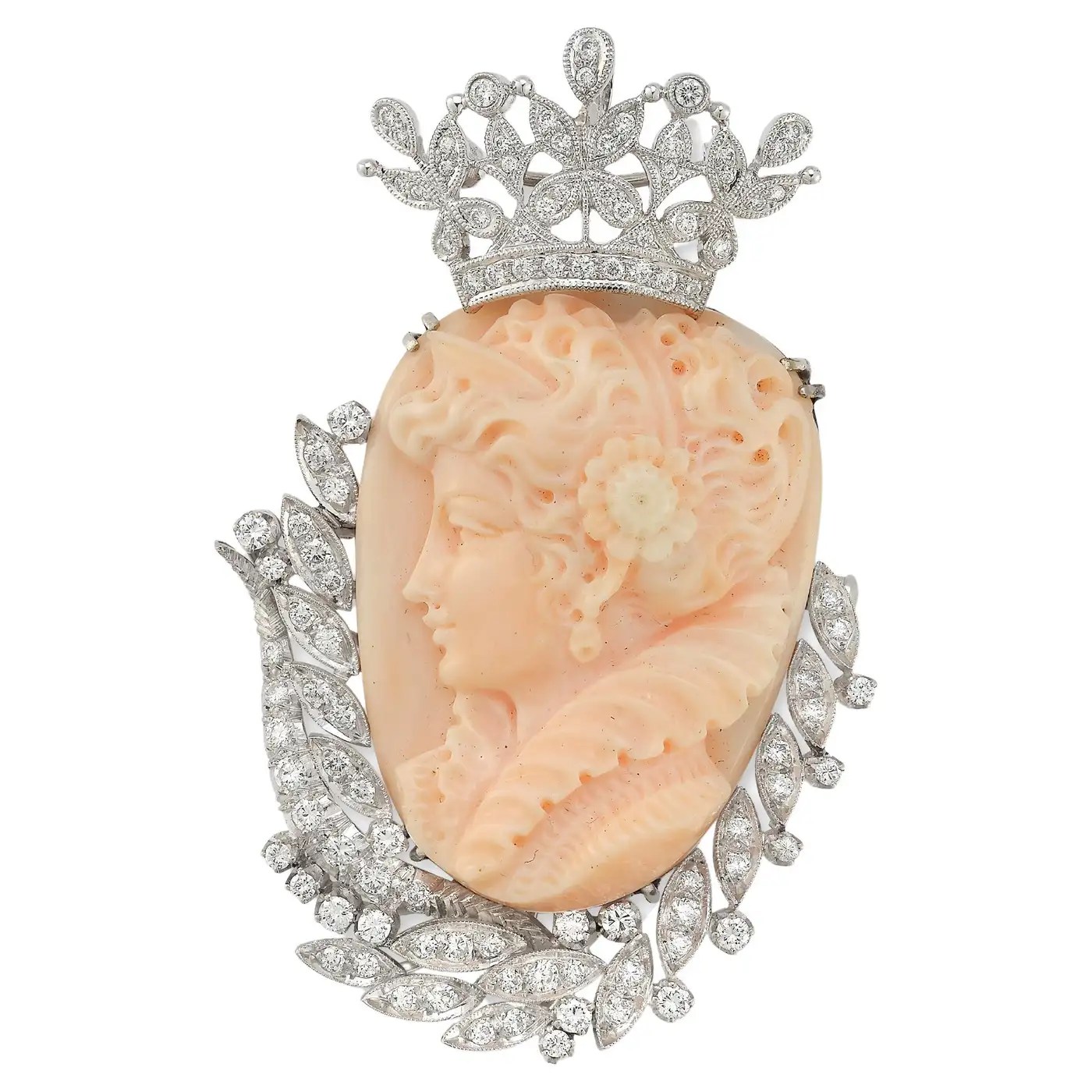 cameo brooch