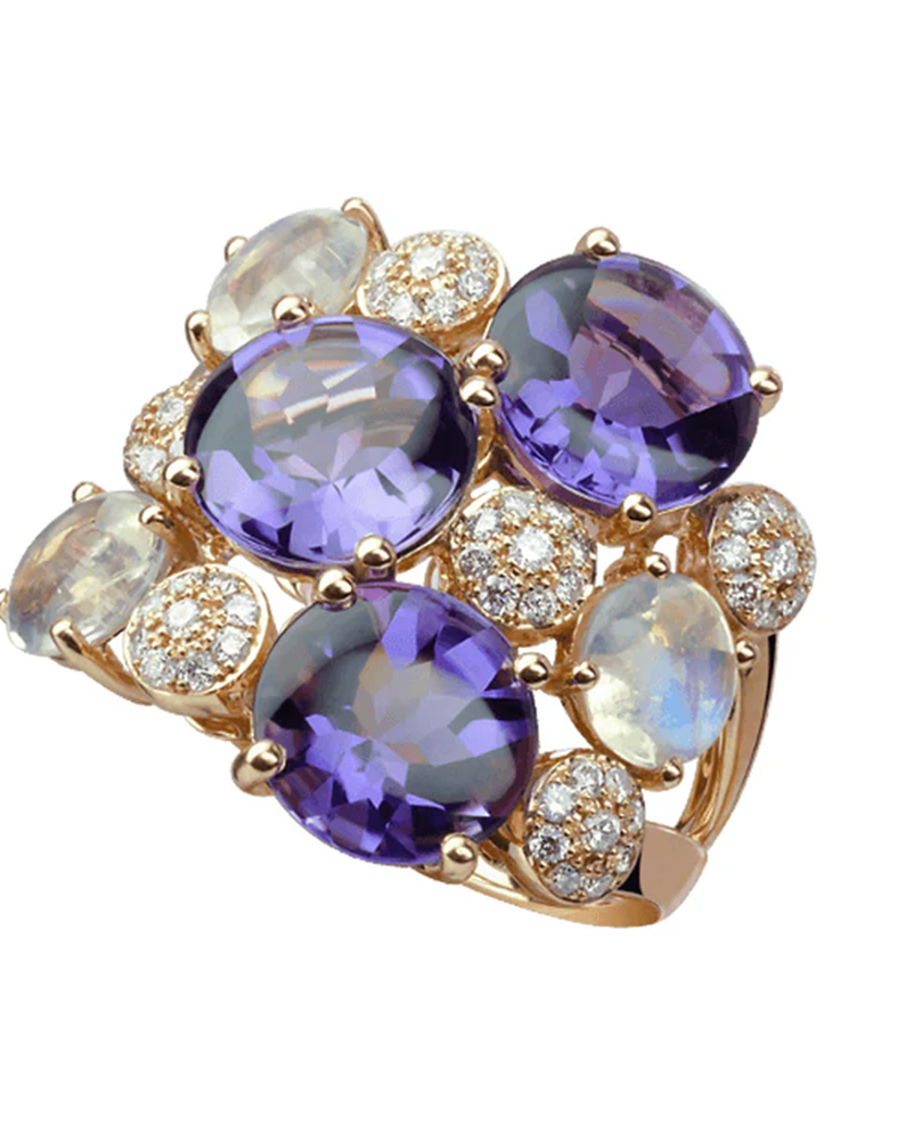 Macaron Ring by Isabelle Langlois as seen on Emily in Paris Season 5. (Courtesy of Isabelle Langlois)