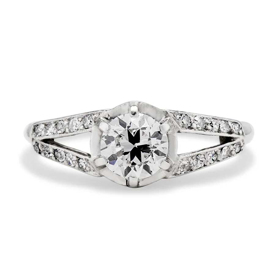 split shank engagement ring