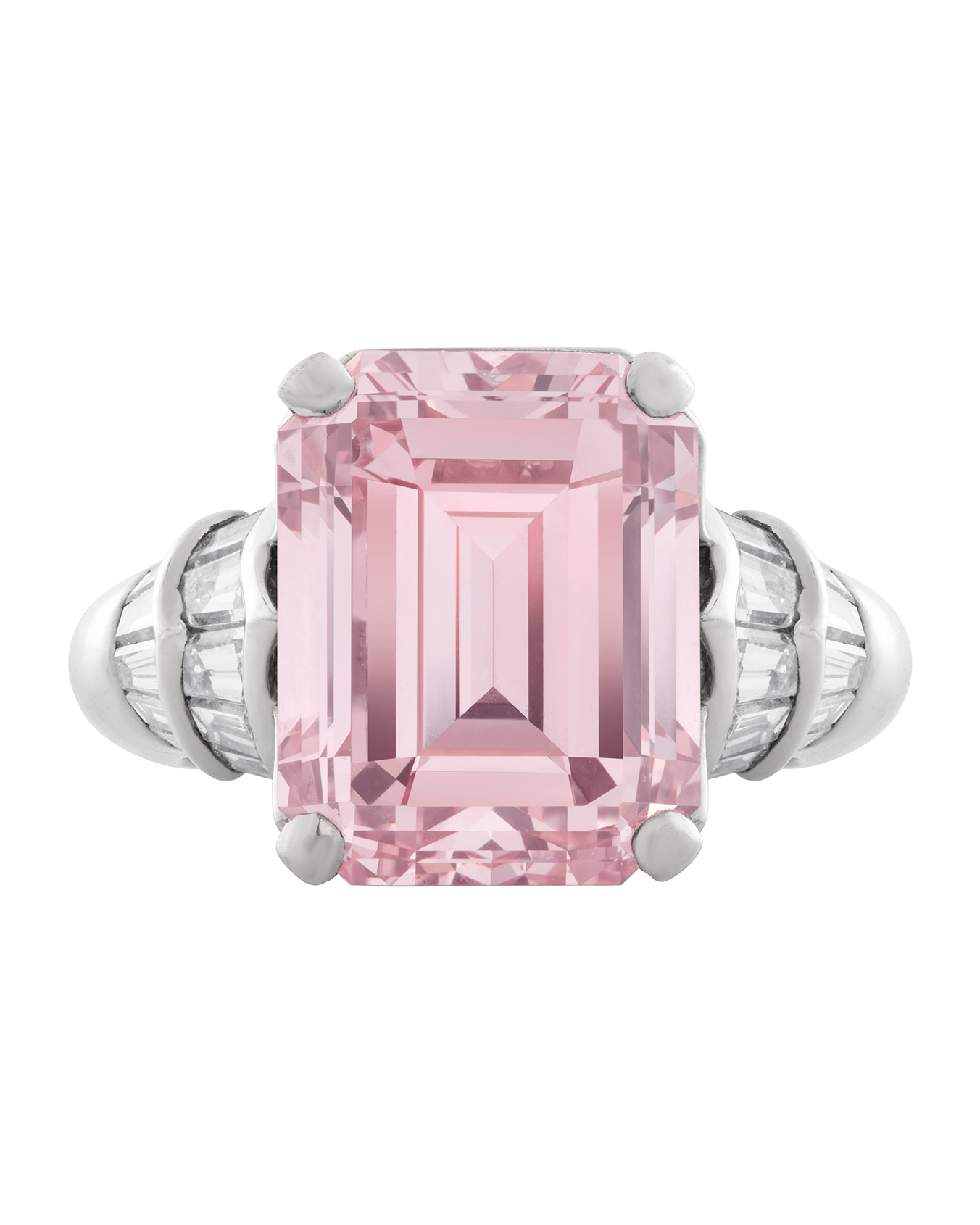 Bulgari Fancy Intense Pink diamond ring 