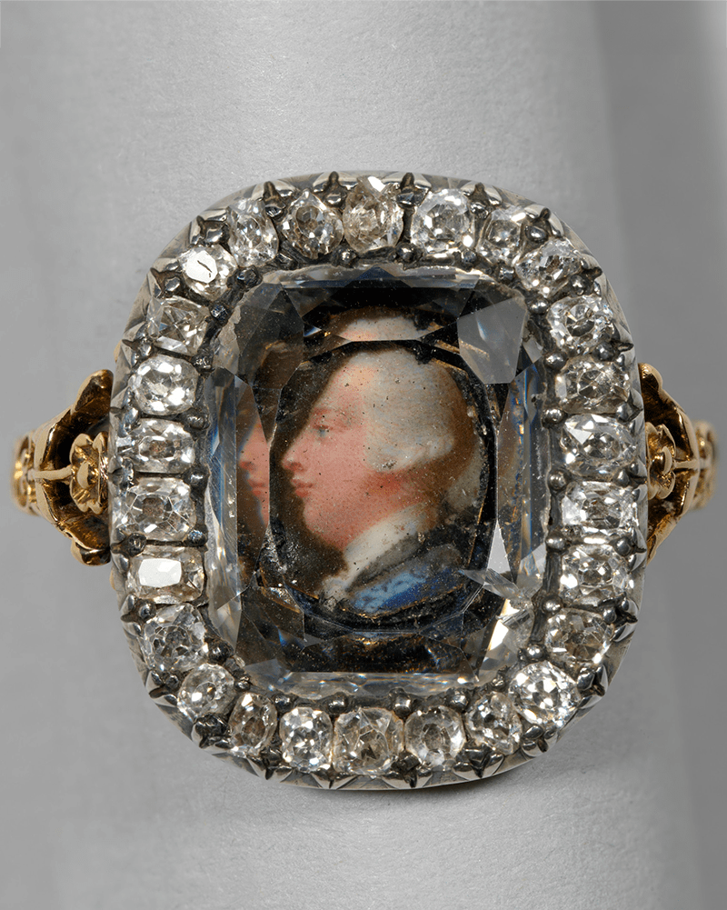 Queen Charlotte's miniature ring