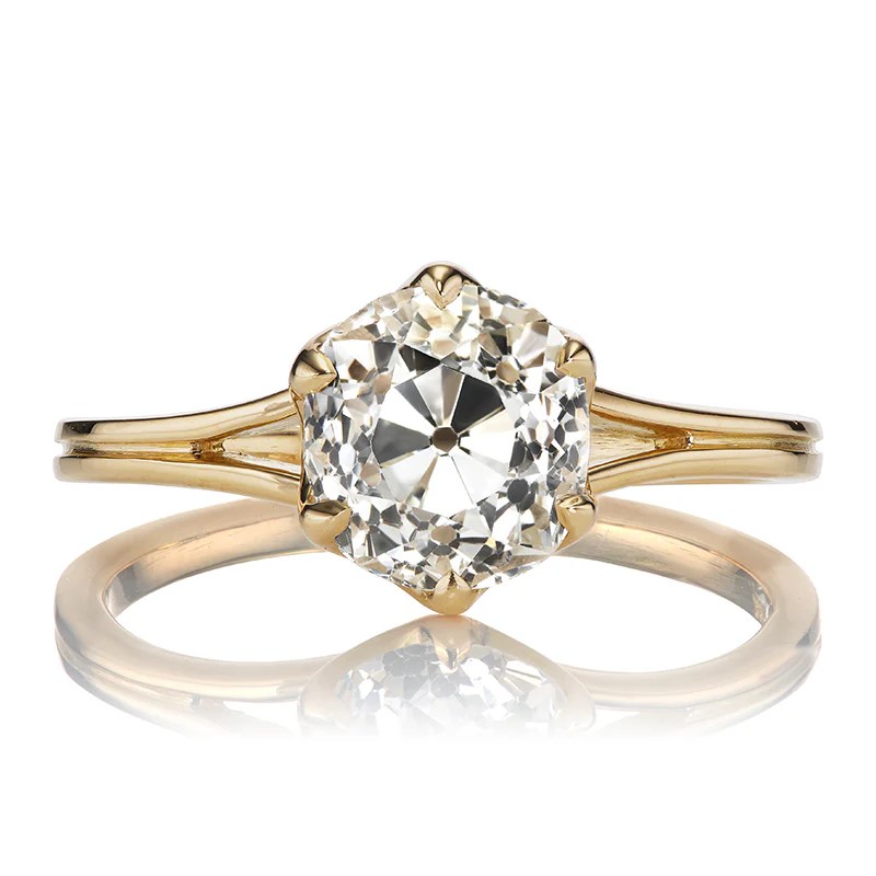 split shank engagement ring