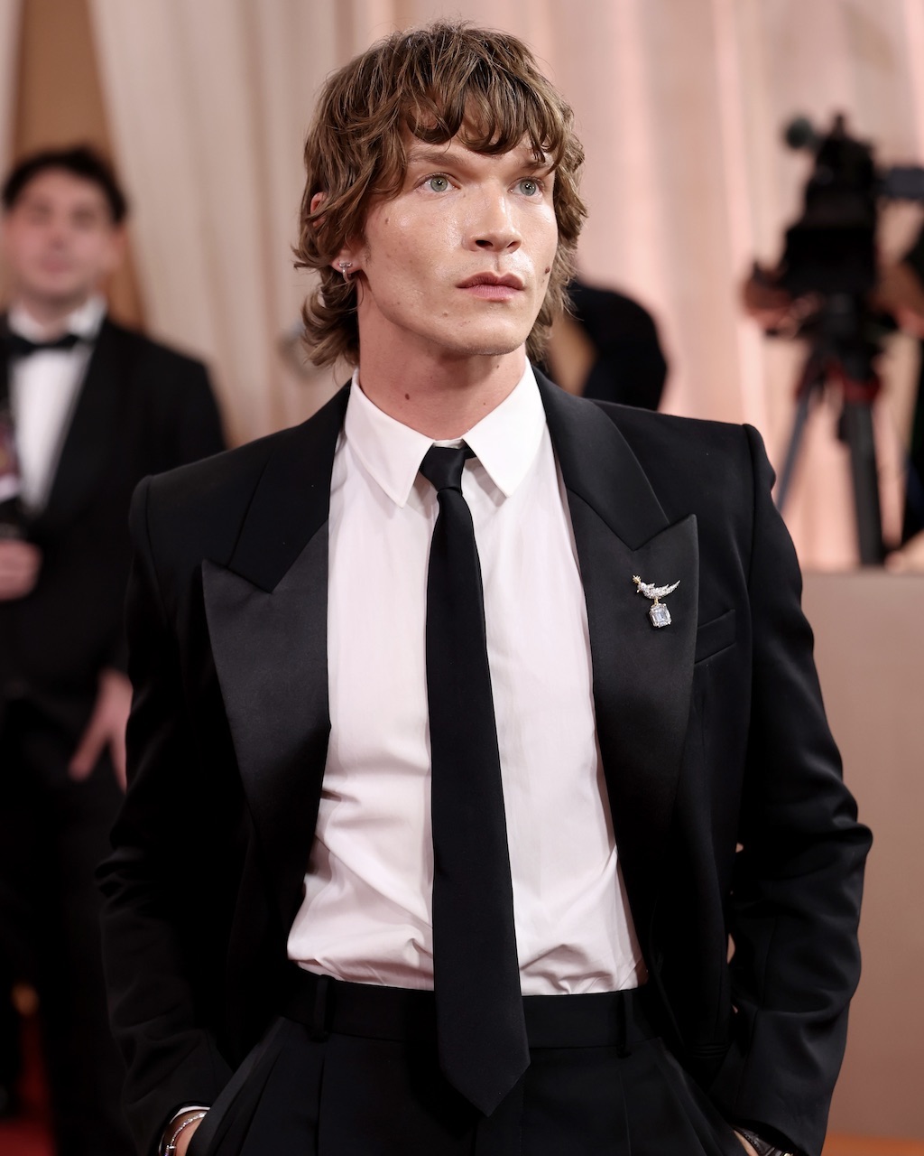 Connor Storrie Wore Tiffany & Co. Jewelry to the Golden Globes 2026 Heated Rivalry 