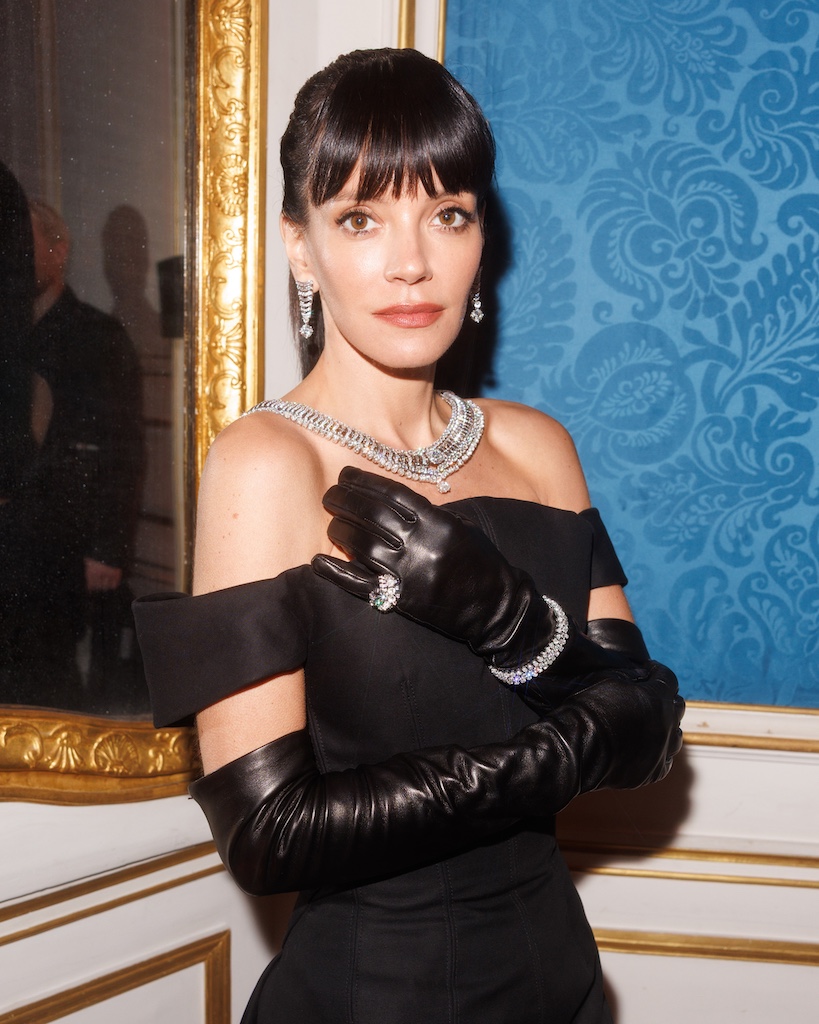 The De Beers Echo Masterpiece Transformable Necklace Adapt into a Convertible Tiara Lily Allen