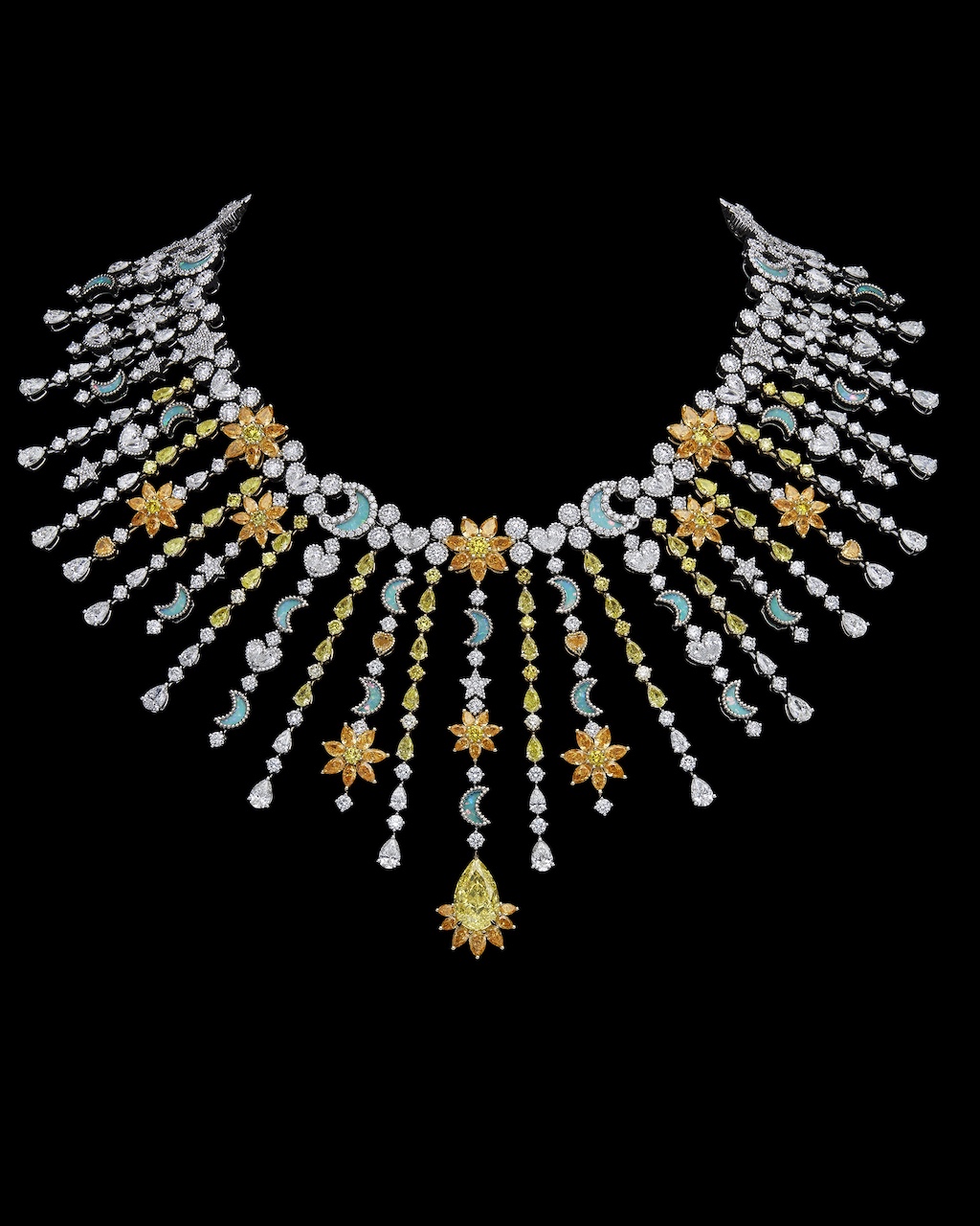 Belle Dior Soleil Celeste necklace