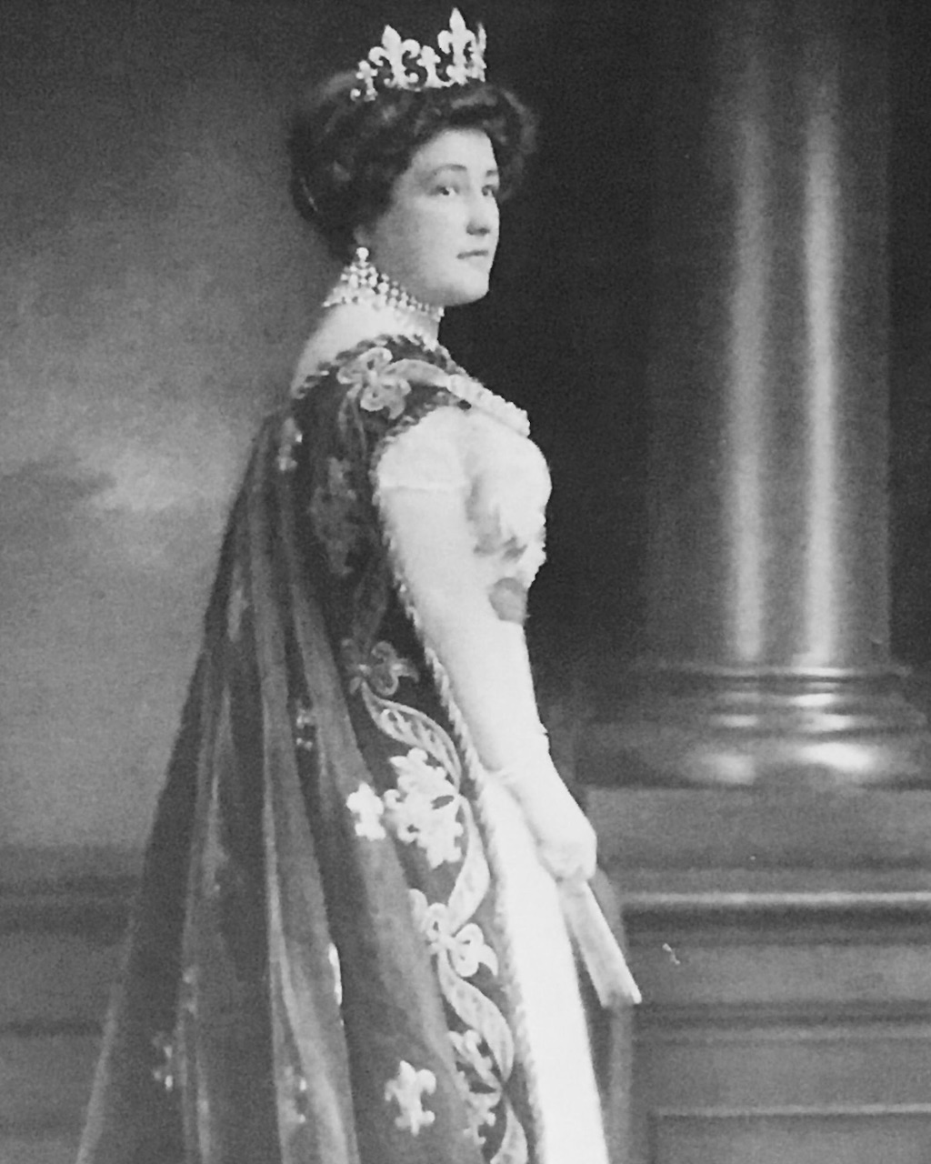 Farnese Blue Diamond the Archduchess Maria Anna of Austria, Duchess of Parma. 