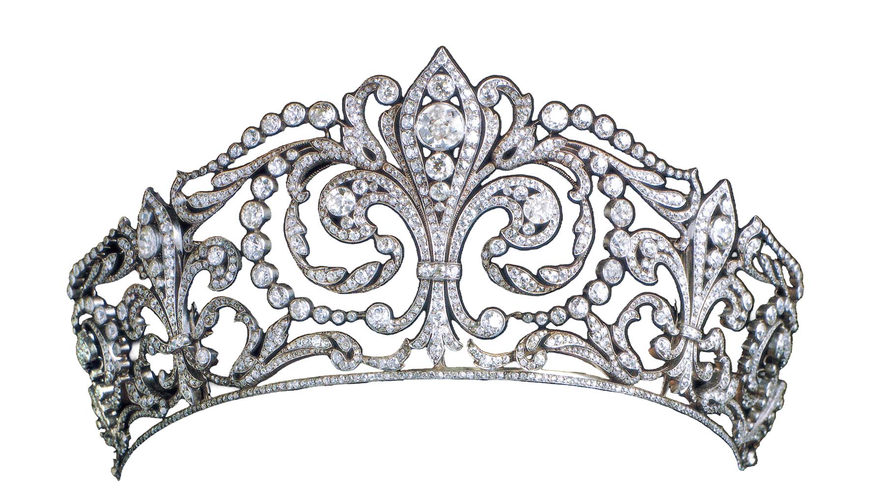 The Fleur-de-Lis Tiara by Ansorena in the Spanish Royal Collection