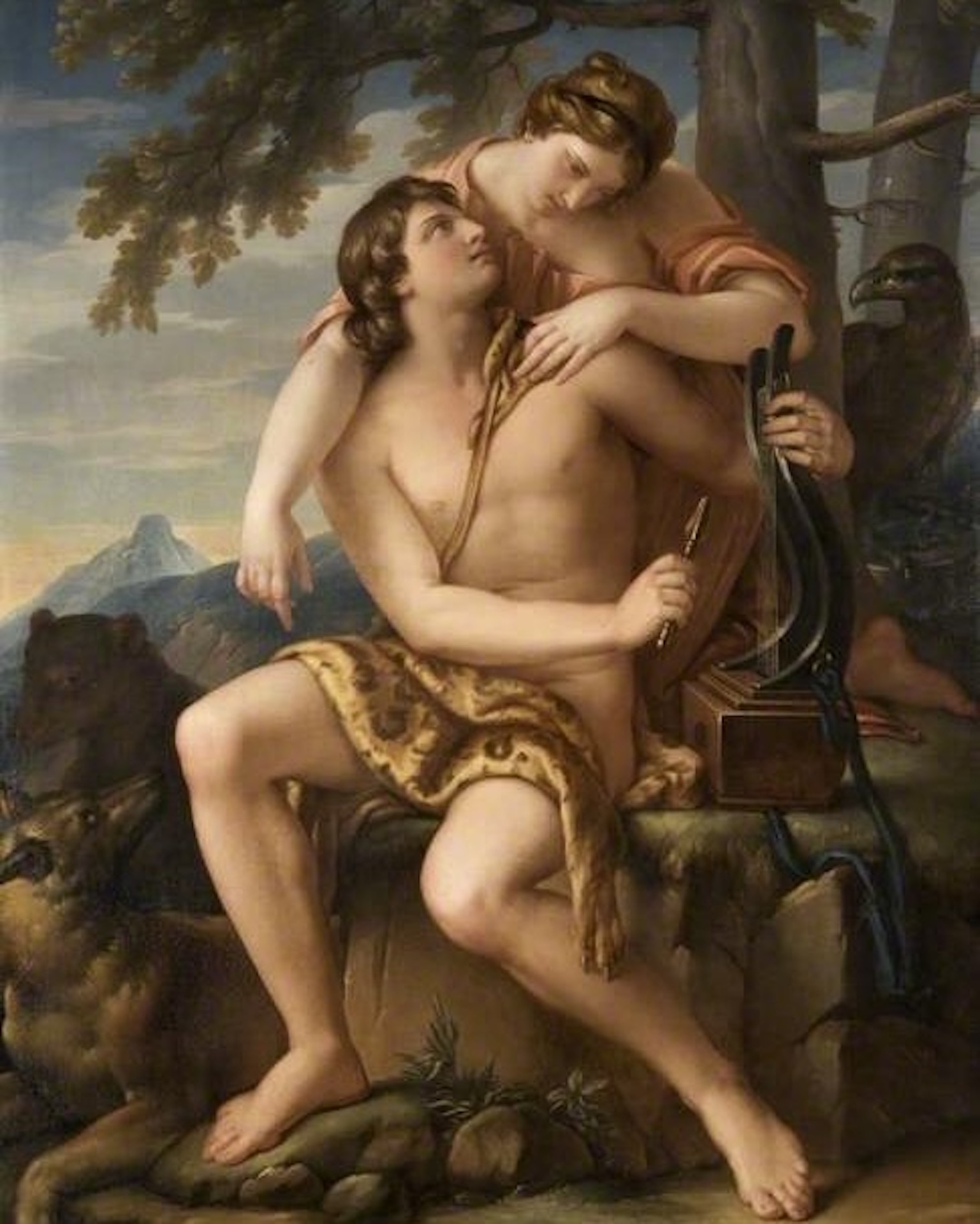 Apollo and Artemis by Gavin Hamilton, 1770
