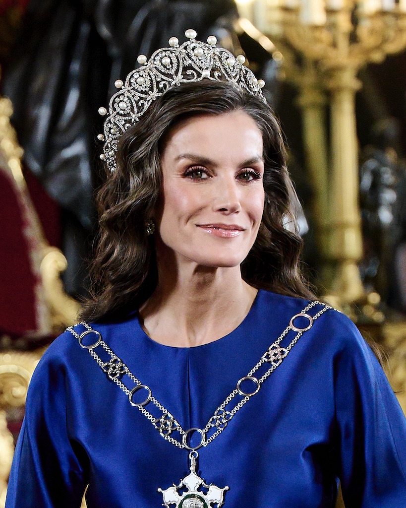 Best Royal Tiaras: The Cartier Loop Tiara Queen Letizia of Spain