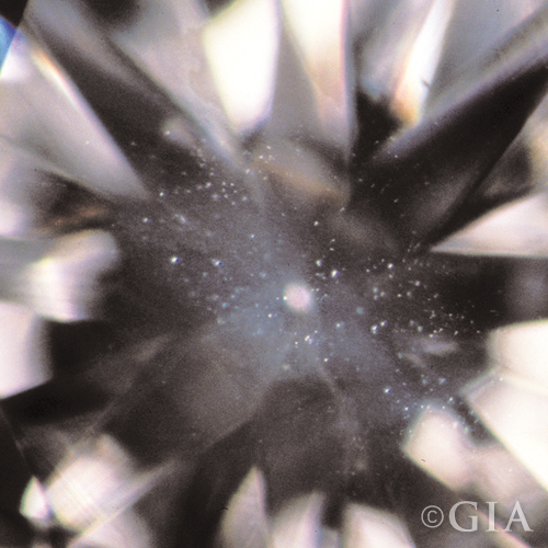 Diamond Inclusions Cloud Inclusion (Courtesy of GIA)
