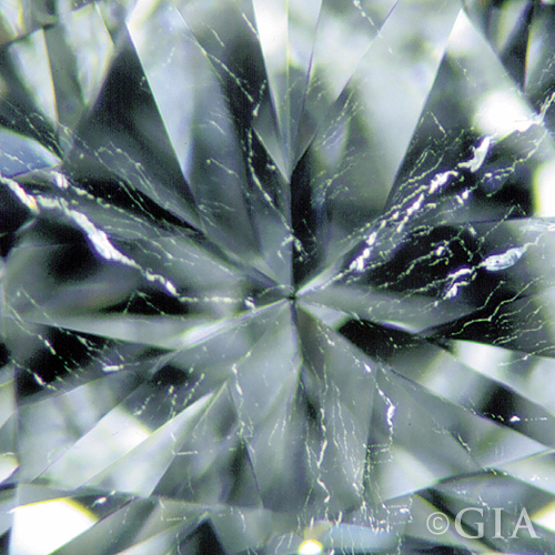 Diamond Inclusions Twinning Wisp Inclusion (Courtesy of GIA)