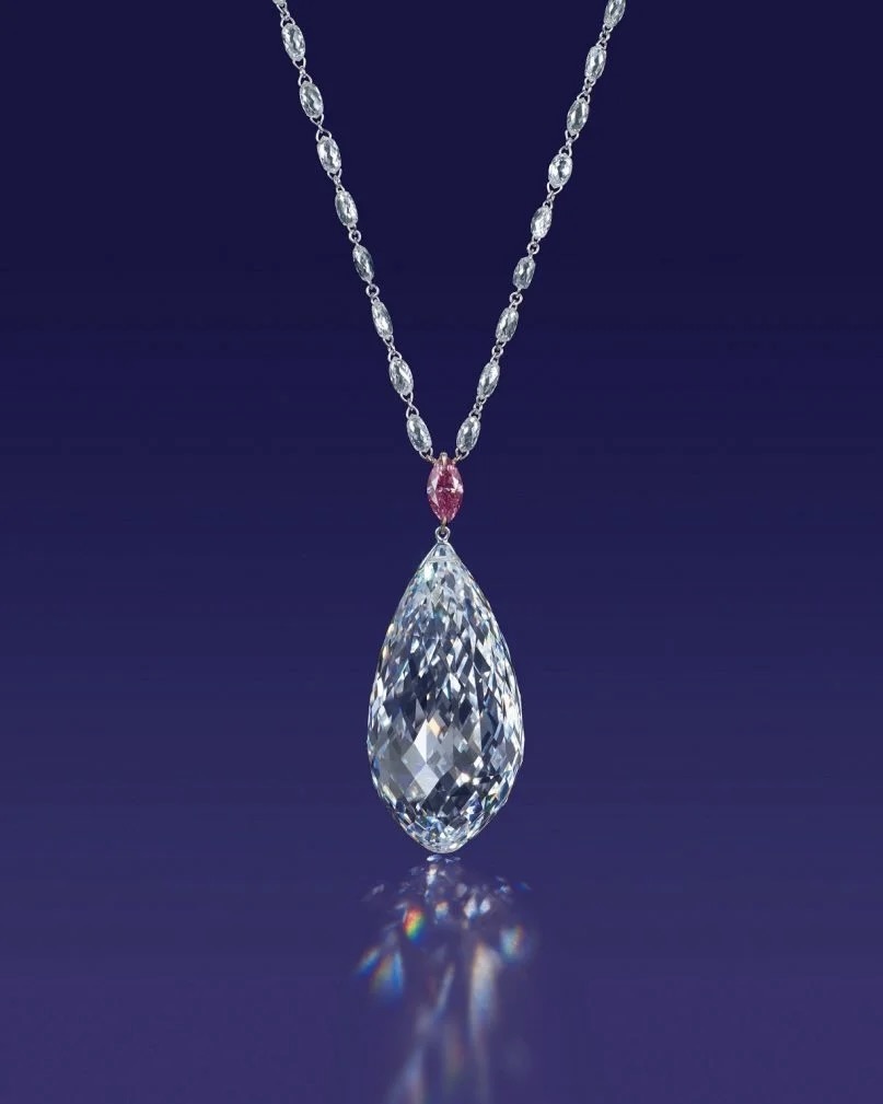 Christie's Hong Kong sold the world's largest and most perfect briolette cut diamond on June 18, 2013.