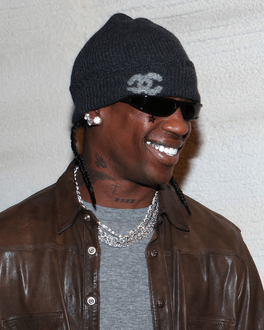 Travis Scott In 10-Carat Diamond Grillz by Johnny Dang