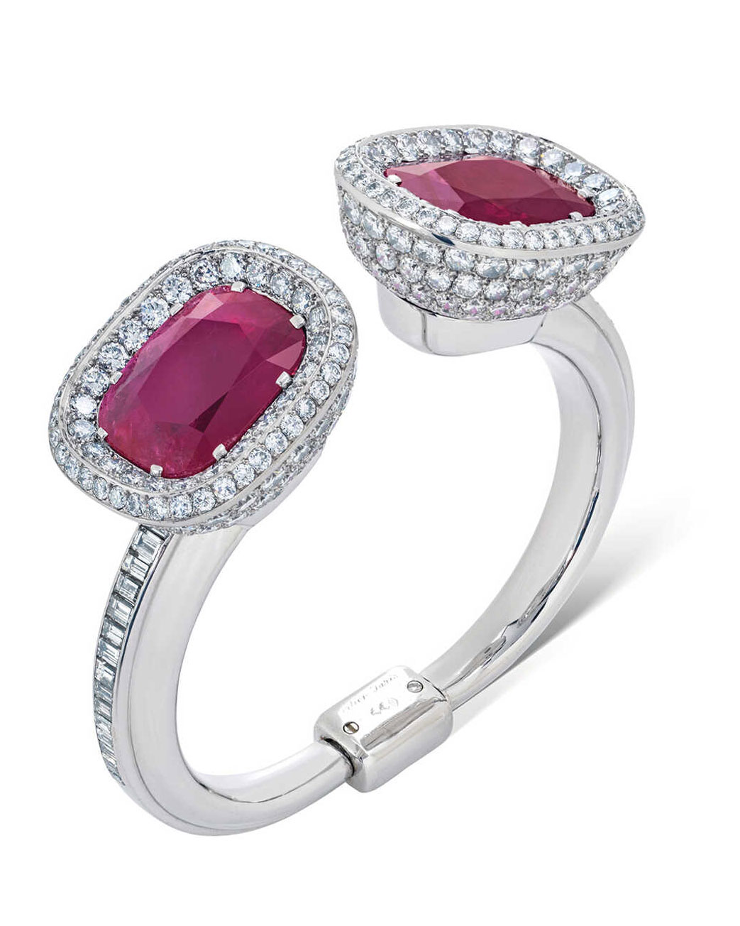 Wallis Simpson Suchess of Windsor's Cartier Diamond and Ruby Bracelet, 1938