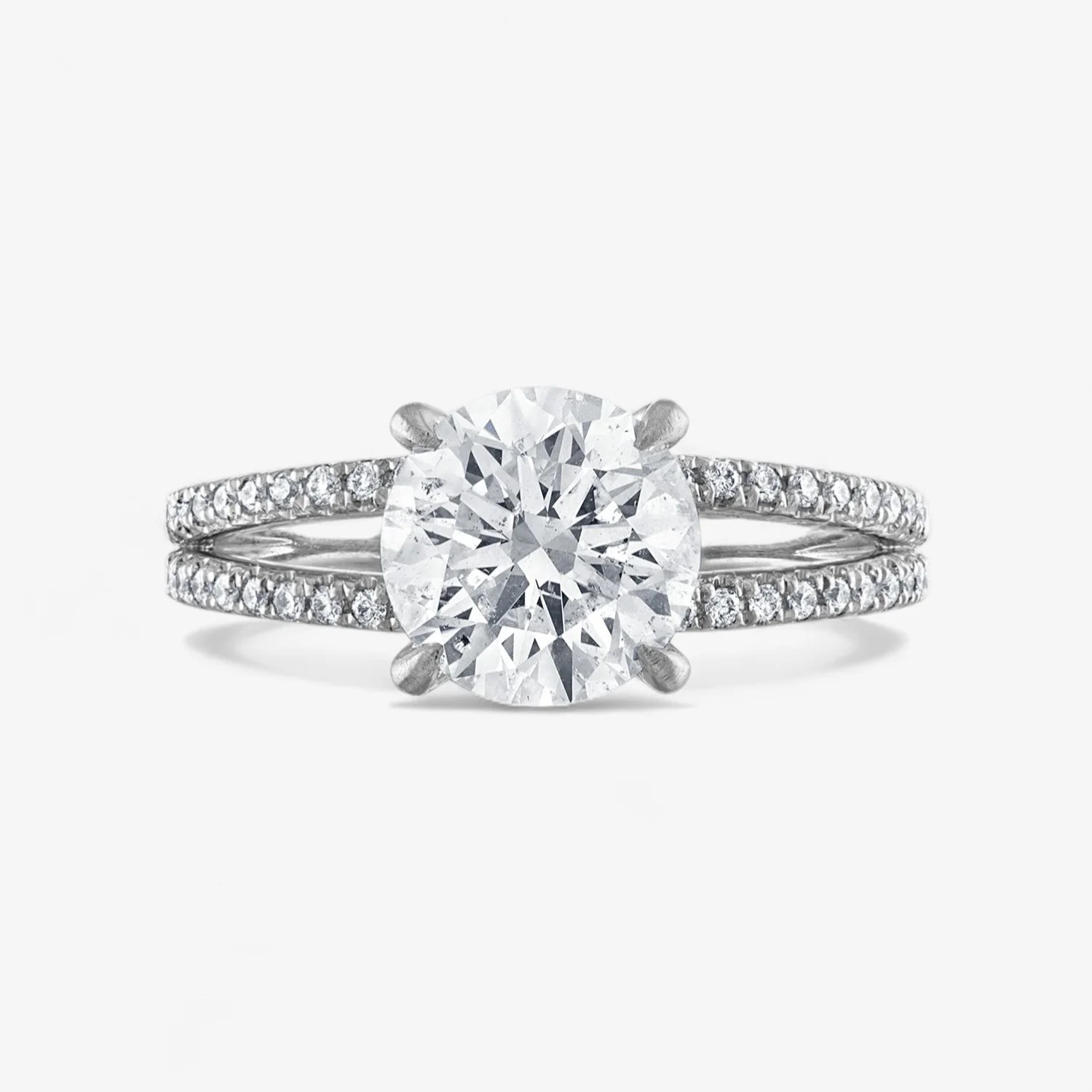 split shank engagement ring