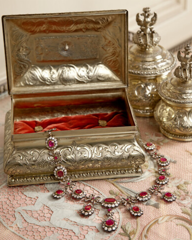 Marjorie Merriweather Post's Vintage Ruby and Diamond Parure