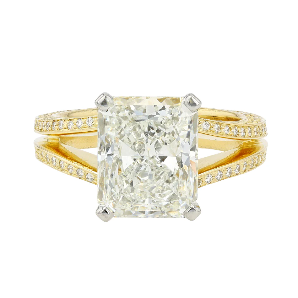 split shank engagement ring